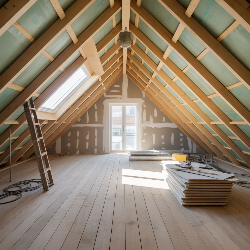 2.Sa har renoverar du din vind for att skapa mer anvandbart utrymme i ditt hem