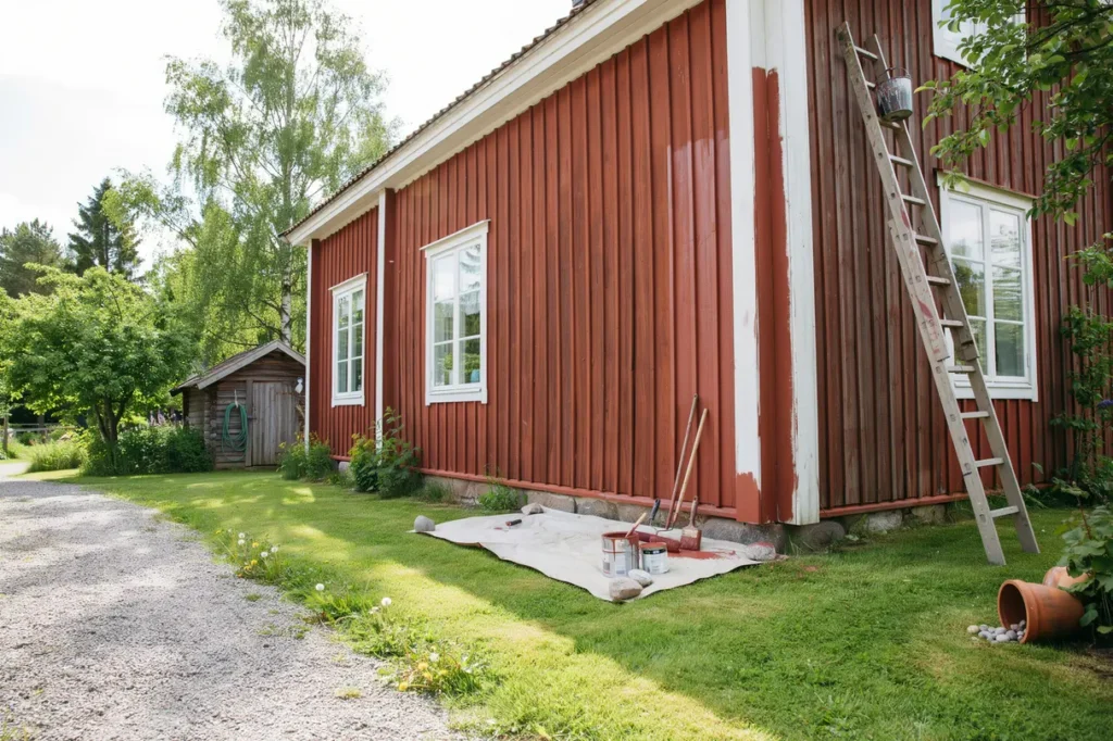 juli r b sta tiden att m la huset s lyckas du med fasadm lning i sommar