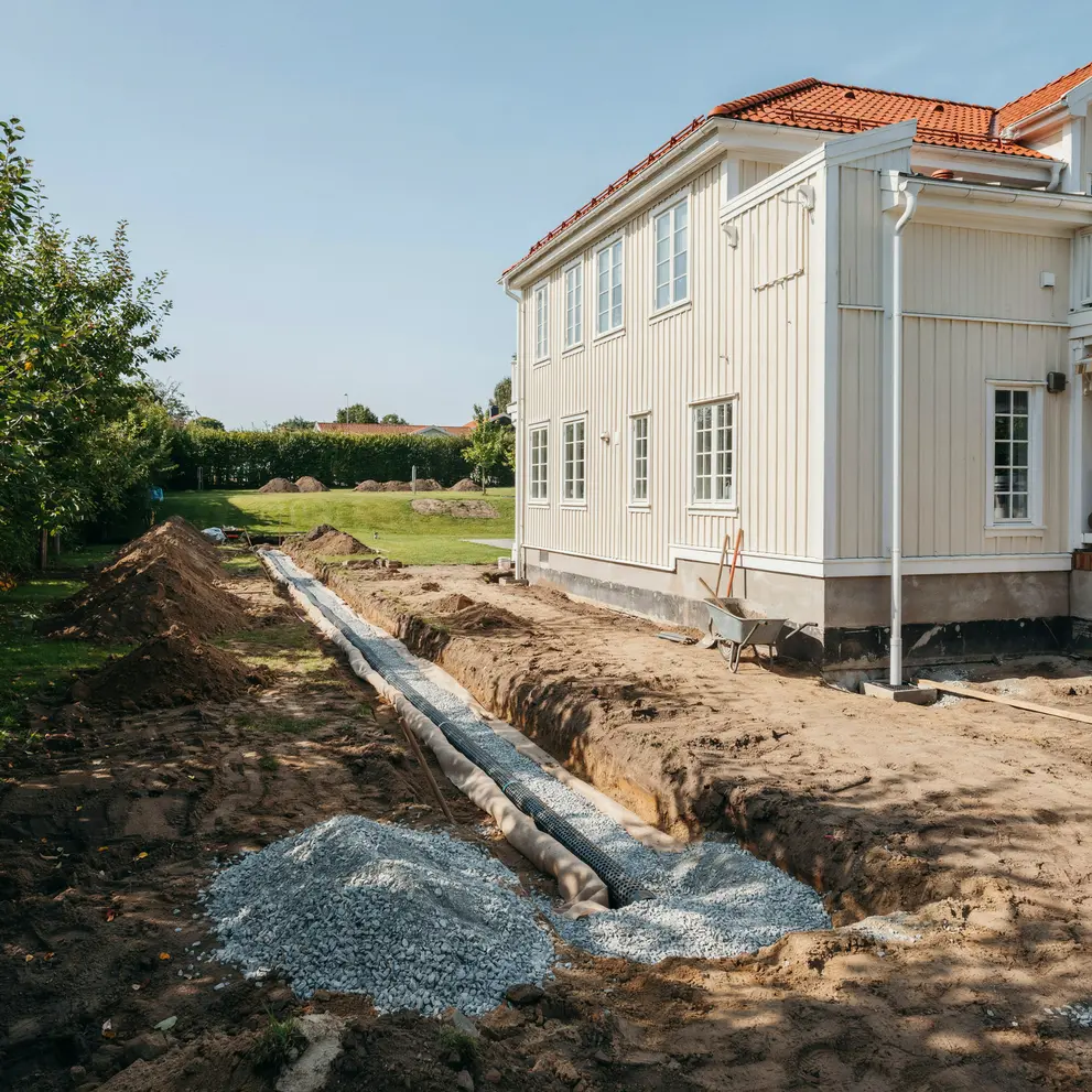 renovera kallare dranera husgrund nykoping sormland